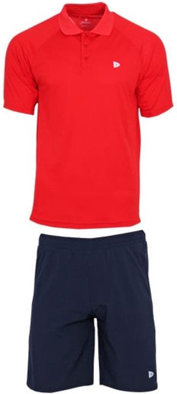 Donnay - Multi Sportset Zac - Trainingsset - Navy/Poppy-red