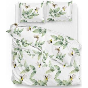 ZoHome Payne Dekbedovertrek - Litsjumeaux - 240x200/220 cm - Green