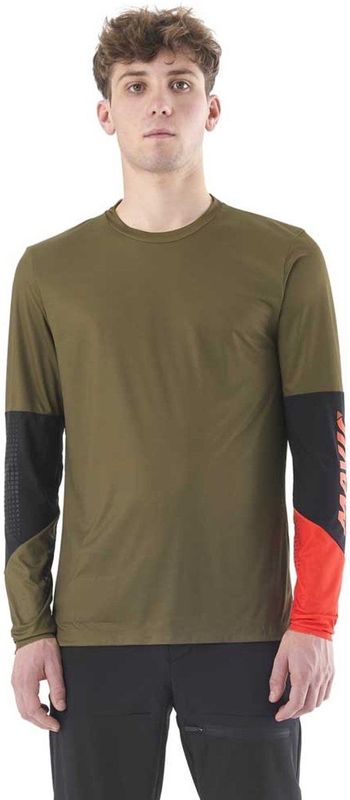 Mavic Deemax Enduro Pro L/S Jersey Fietsshirt (Heren |olijfgroen)