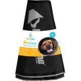 Zenpet Procone XL – Hondenkraag – Hondenkap na operaties – Beschermkraag hond – Grijs/Zwart – Nek omtrek 45.7 tot 58.4cm