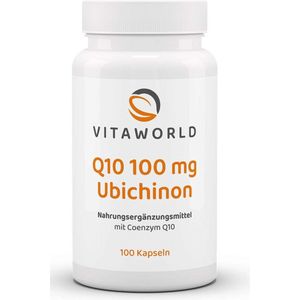 Vitaworld Q10 100 mg ubichinon (ubiquinon) 100 capsules