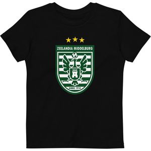 Zeelandiamiddelburg - Biologisch katoenen T-shirt voor kinderen - Black, 5-6