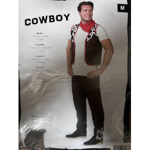 Cowboy Verkleedset - Maat M - Carnaval - Verkleedkleding