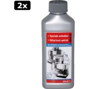2x Scanpart vloeibare ontkalker voor espressomachine 250 ml - Universeel