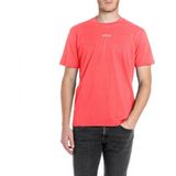 Replay - M3098 .000.2660 - T-shirt - Rood - Korte Mouwen - Man