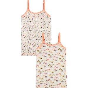 Claesen's  2 Pack Meisjes Singlet  - Maat 164