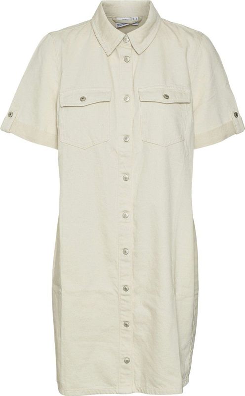 Shirtjurk - Kort - Acid Washed - Katoen/Viscose - Regular Fit