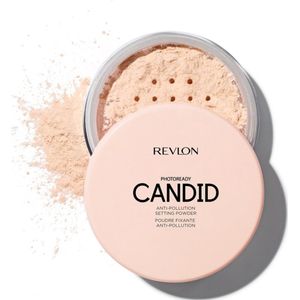 Revlon Photoready Candid Anti-Pollution - Setting Powder - 001 - Translucent - Gezichtspoeder - 15 g