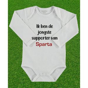 Rompertje jongste supporter van Sparta