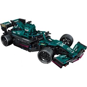 DrPhone Concept Power X1 - Racewagen Bouwstenen Kit - 1089 stuks + Batterij + Controller + Motor - High-Tech Kit – Racing Model Volwassenen - Groen