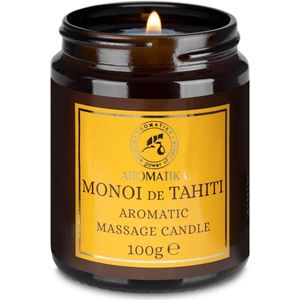 Ontspannende Massage Kaars met Soja- en Kokosolie - Geurkaars voor Lichaamsverzorging (100g)