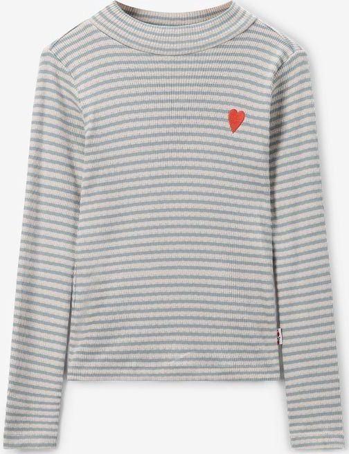 Sissy-Boy - Longsleeve - Lichtblauw - Gestreept