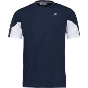 HEAD T-Shirt Club 22 Tech Junior Blauw