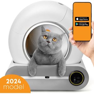 FAVR Pets Automatische Kattenbak - Zelfreinigende Kattenbak - Met App - Geschikt voor katten vanaf 1 KG
