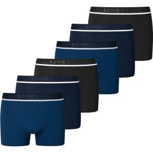 Schiesser Heren Shorts / Pants 6er Pack - 95/5 - Organic Cotton