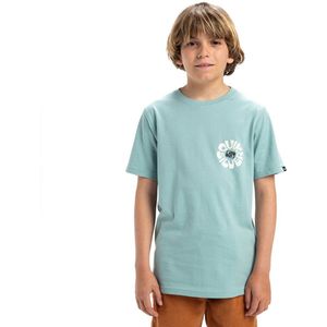 Quiksilver Evo Roads End T-shirt Met Korte Mouwen Blauw 12 Years Jongens