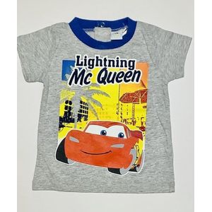 Disney Cars t-shirt - grijs - maat 74 (12 maanden)