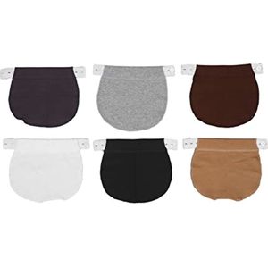 Zwangere Broek Verlengers - Verstelbare Tailleband en Verlenging voor Comfort tijdens de Zwangerschap - 6 Kleuren