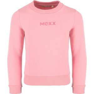 Crew Neck Sweater Meisjes - Bright Roze - Maat 158-164