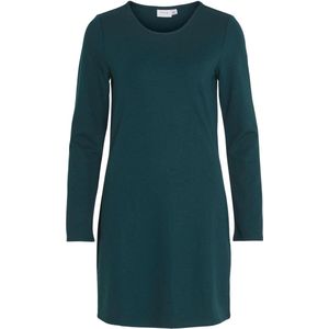 Vila Jurk Viarmerone O-neck L/s Dress/su - Noos 14086118 Ponderosa Pine Dames Maat - S