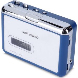 Bluetooth-cassettespeler met Auto Reverse en Bluetooth-uitgang - Automatische Tape-flip - Geschikt voor Hoofdtelefoonluidspreker