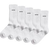 Björn Borg unisex essential crew 5P sokken mini logo wit