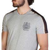 Aquascutum - QMT017M0-03 - T-shirt - Navy - Heren