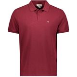 Calvin Klein Jeans Heren SS Monogram Pique Polo LV040EM269 Polo's, Rood (Renaissance Rood), XS, Rood (Renaissance Rood), XS