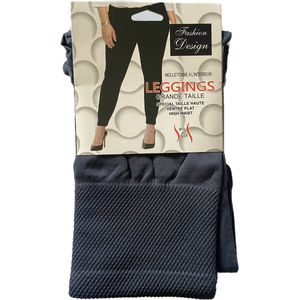 Thermolegging Grijs - Grote maat legging