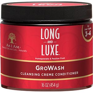 As I Am - Long & Luxe - Shampoo - Geen Kleur - Met Granaatappel en Passievrucht