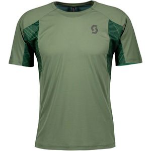 Scott Trail Run Korte Mouwen T-shirt Groen S Man