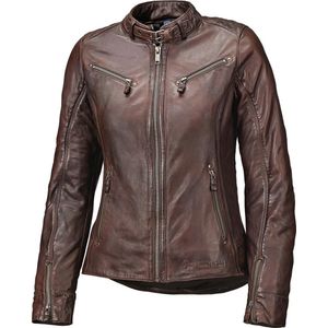 Held Sabira Chocolate Brown Leather Motorcycle Jacket 42