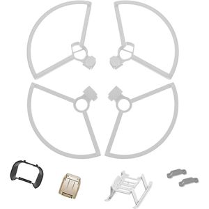 Propeller Guard - Landing Gear - Propeller Holder - Lens Cover Guard - Lens Hood - Compatibel met DJI Mavic Mini en Mavic Mini 2 Drone Accessoires Set