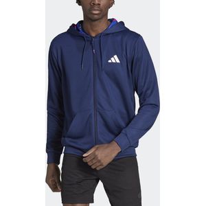 adidas Performance Train Essentials Seasonal Training Ritsjack - Heren - Blauw- S