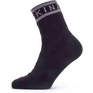 Sealskinz Mautby waterdichte sokken Black/Grey - Unisex - maat M
