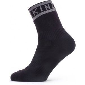 Sealskinz Mautby waterdichte sokken Black/Grey - Unisex - maat XL