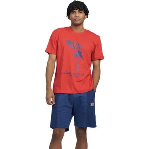 Umbro - Humphreys Bros - T-shirt - Vermillion - Korte Mouwen