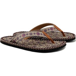 GOBY Patroon - Slippers - Sandalen -Hoge kwaliteit - Handmade - Maat 37