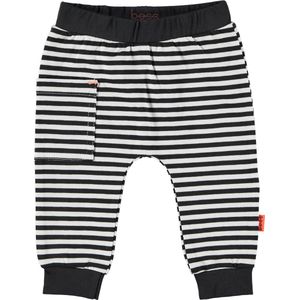 Bess - Broek - Gestreept - zwart wit - Maat 62