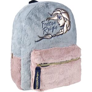 Disney - Frozen 2 - Frozen Reign - Rugzak meisjes - Roze/Grijs - Hoogte 34cm