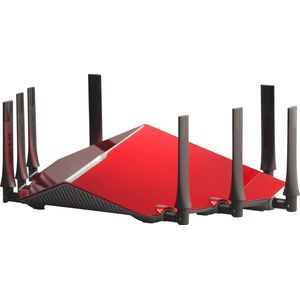 D-Link DIR-895L/R Tri-band (2.4 GHz / 2x5 GHz) Gigabit Ethernet Zwart, Rood draadloze router