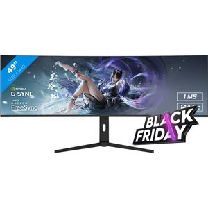 RAIDER DWQHD GAMING - IPS - 144Hz - Curved - 1ms - 49 Inch