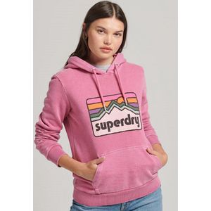Superdry Dames Trui 90s Terrain hoodie met grafische print
