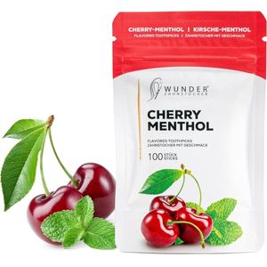 Aroma Tandenstokers - Suikervrij en Veganistisch, Frisse Adem Alternatief voor Kauwgom, 100 Stuks