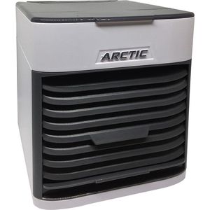 Arctic Cube Air, air cooler – luchtverfrisser – lucht bevochtiger – mini airco – 1L reservoir – 3 snelheden – LED sfeerlicht