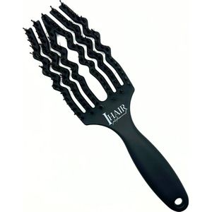 I Hair Professional Detangling Brush Zwart