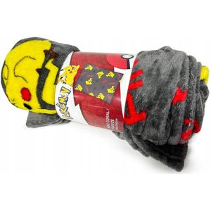 Pokémon Kinderdeken 130x160 cm Grijs - Zacht & Knus