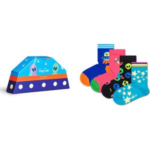 Happy Socks - 4-Pack Kids Space Socks Gift Set - Kinderen - Autres
