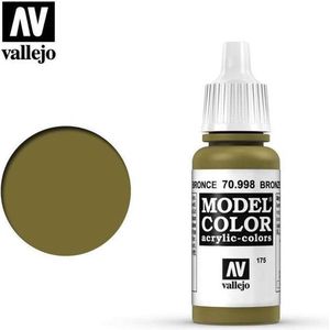 Vallejo 70998 Model Color Bronze - Acryl Verf flesje