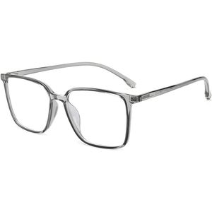 Blauw licht bril zonder sterkte - Blauw Licht Bril - Computerbril - Blue Light Glasses - Blauw Licht Filter Bril - Beeldschermbril - Met Brillendoekje - Unisex - Transparant - Game bril - Bril tegen vermoeide ogen - Bril computer/tv schermen